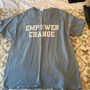 large blue tee shirt price negotiable